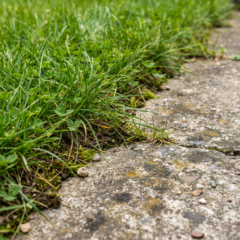 Lawn Edges & Light Grass